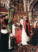 MASTER of Saint Gilles The Mass of St Gilles china oil painting reproduction